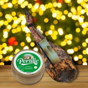 Lote nº13 Navideño Gourmet: Paleta Serie Oro  y Queso Semicurado de 3 kg – ¡Una Exquisitez para Celebrar estas Fiestas! 🎉🎄